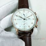 IWC Portuguese Rattrapante Rose Gold Watch - Automatic Movement